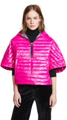 Think Royln Cropped Hi Low Poncho
