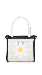 Solid Striped The Gia Mesh Tote