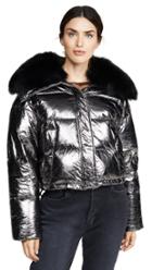 Army By Yves Salomon Doudoune Fox Lined Puffer