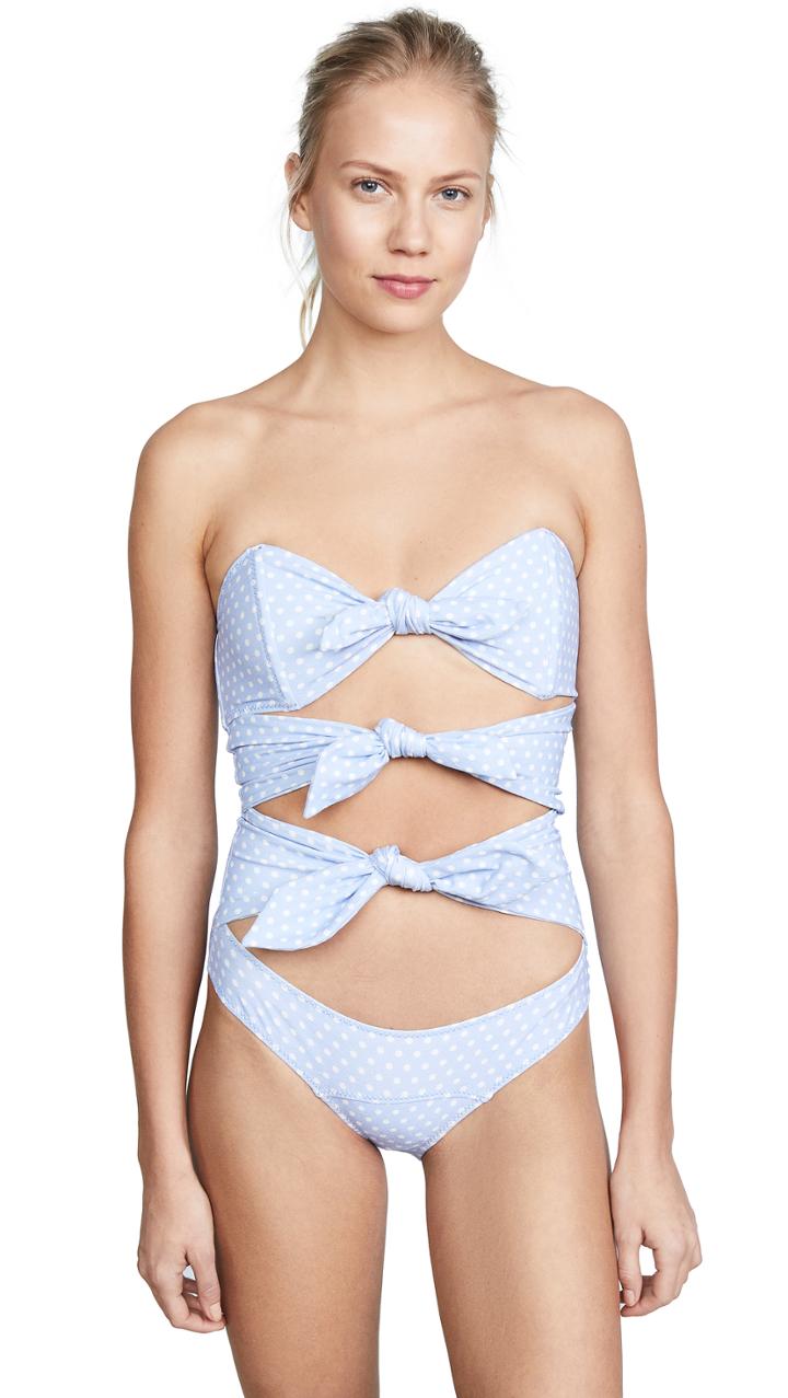 Lisa Marie Fernandez Triple Poppy Swimsuit
