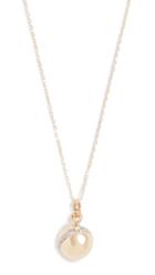 Adina Reyter 14k Pave Orbit Necklace