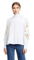 See By Chloe Embellished Blouse