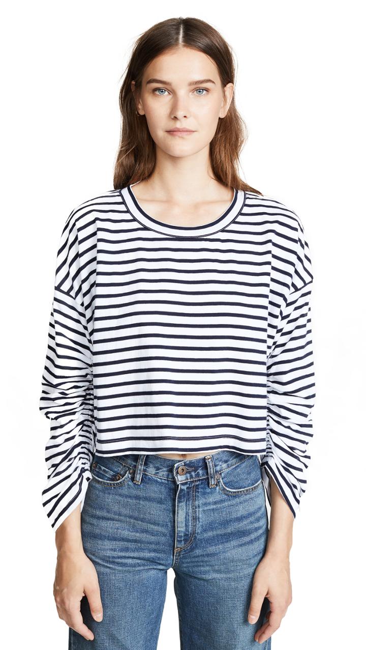 A L C Madison Top Stripe