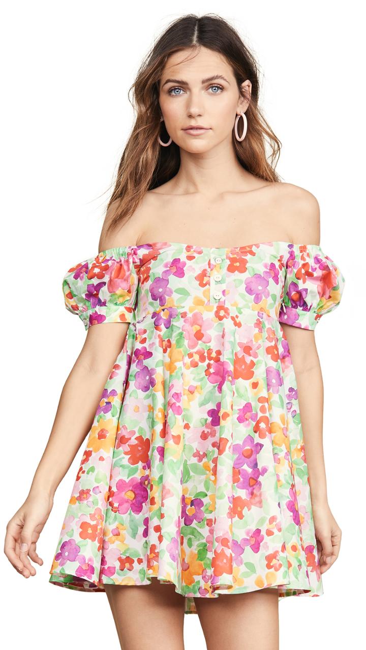 Caroline Constas Dina Mini Dress