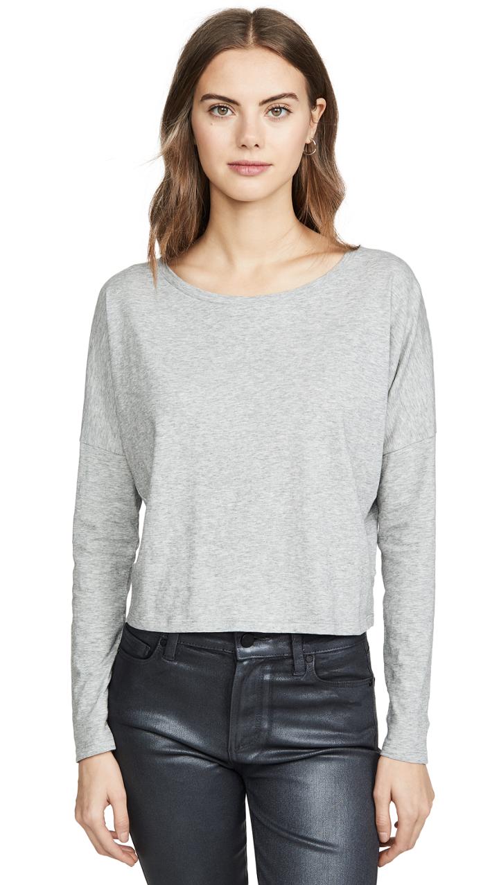Frame Le High Rise Garcon Long Sleeve