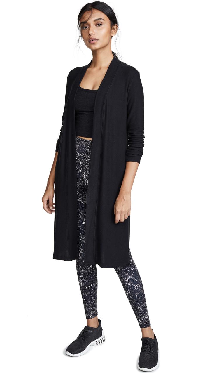 Beyond Yoga High Slits Long Duster Cardigan