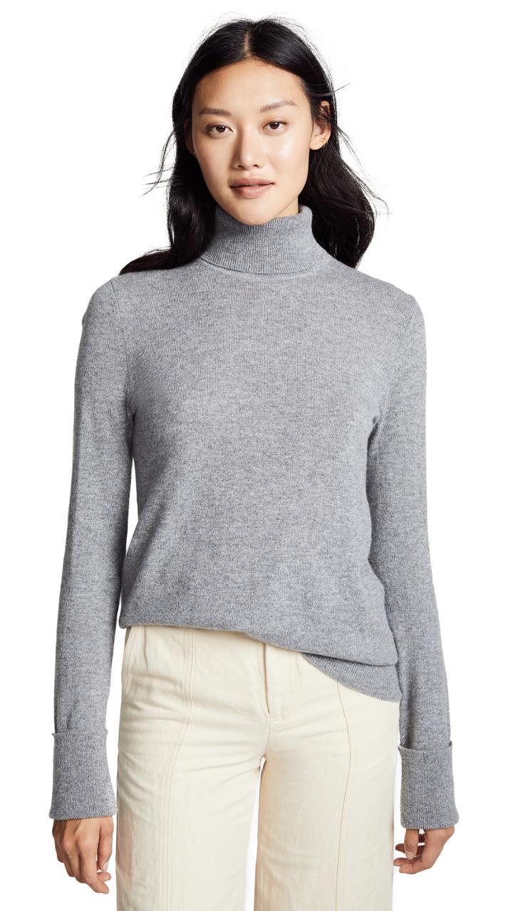 Equipment Ully Cashmere Turtleneck Sweater