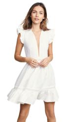 Ewa Herzog Deep V Linen Dress