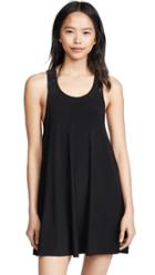 Norma Kamali Racer Flared Swing Dress