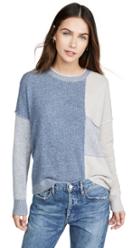 Brochu Walker Ila Colorblock Cashmere Sweater