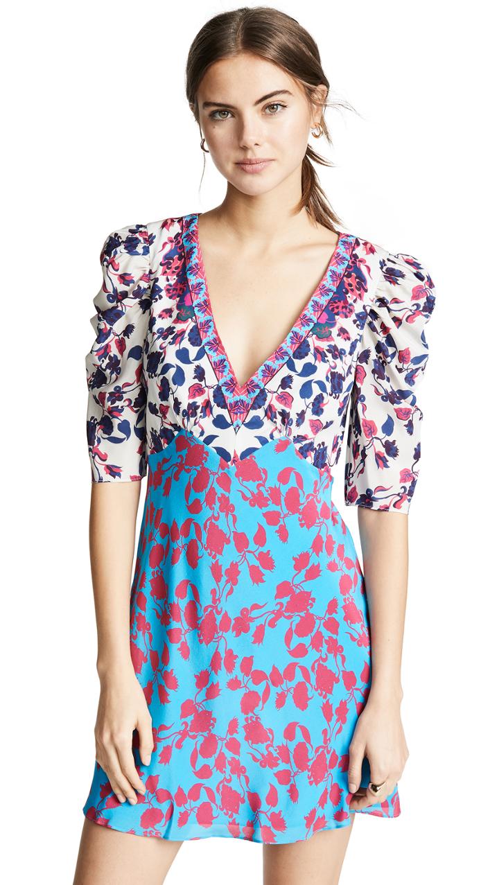 Saloni Colette Mini Dress