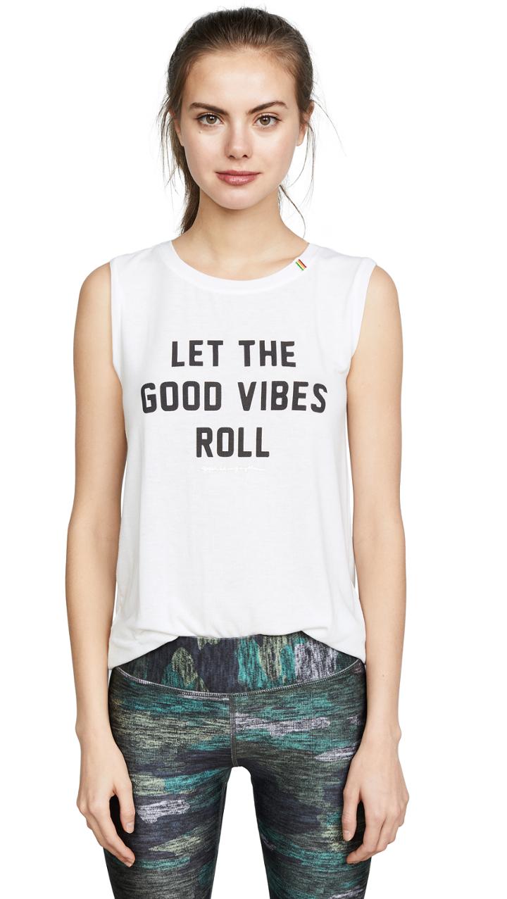 Spiritual Gangster Vibes Roll Chakra Tank