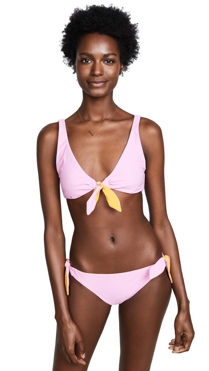 Tory Burch Biarritz Reversible Bikini Top