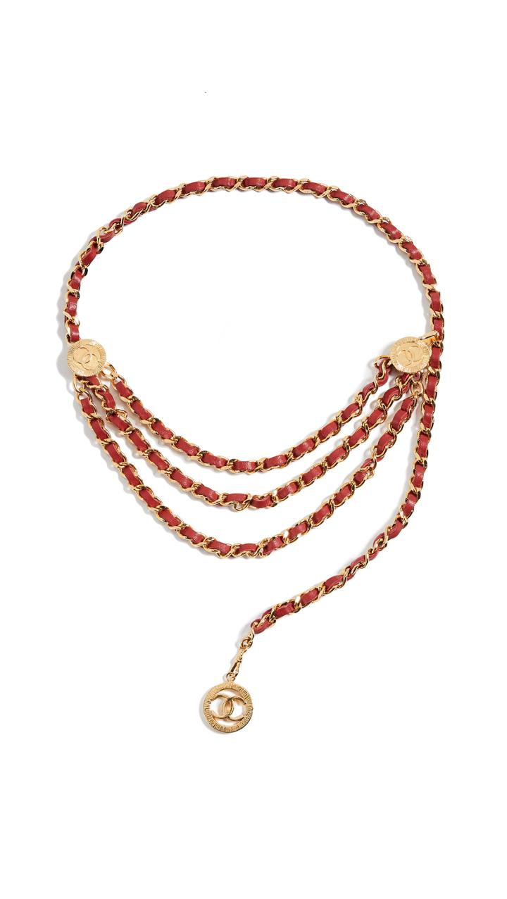 What Goes Around Comes Around Chanel Chain Belt