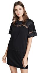 3 1 Phillip Lim Satin Lace T Shirt Dress