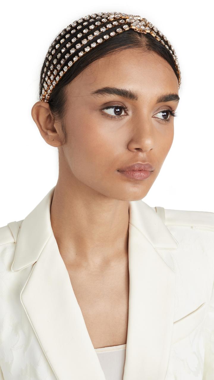 Area Crystal Cupchain Hairpiece