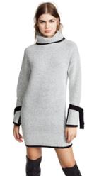 J O A Turtleneck Sweater Dress