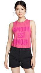 Cinq A Sept Tous Les Jours Love Is Love Muscle Tee