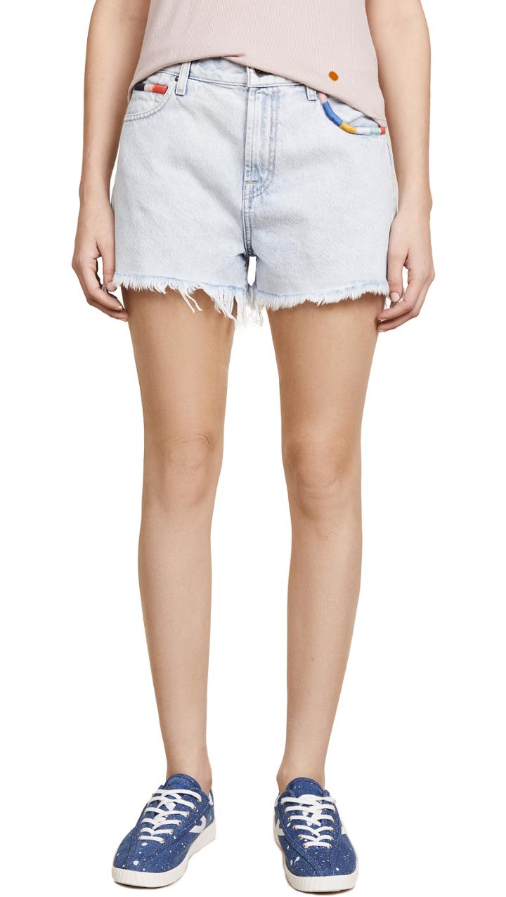 Splendid X Margherita Amore Jean Shorts