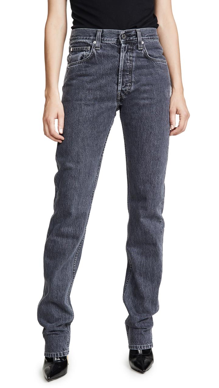 Helmut Lang Masc Hi Straight Leg Jeans