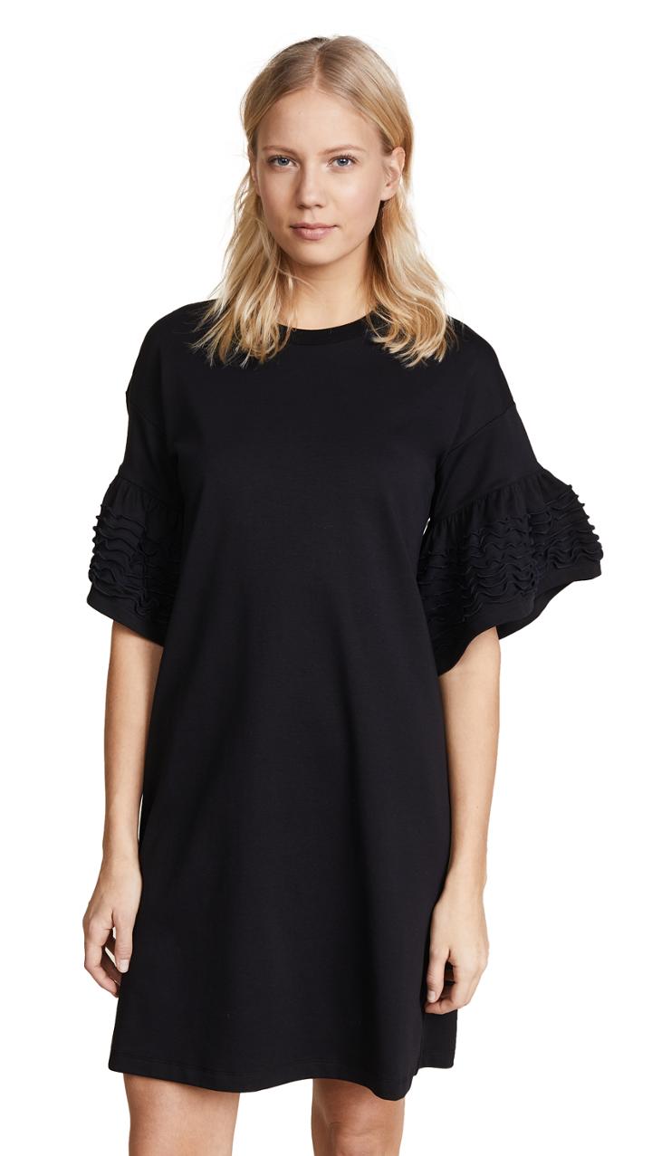 See By Chloe Frilly Jersey Dress