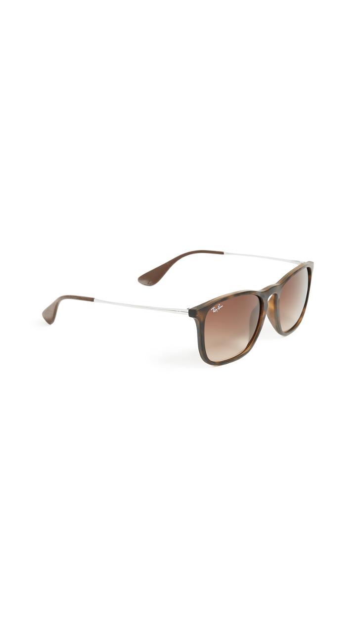 Ray Ban Rb4187 Chris Square Sunglasses