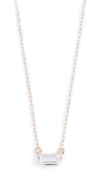 Adina Reyter 14k Gold Baguette Necklace