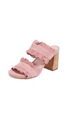 Free People Rosie Ruffle Mules
