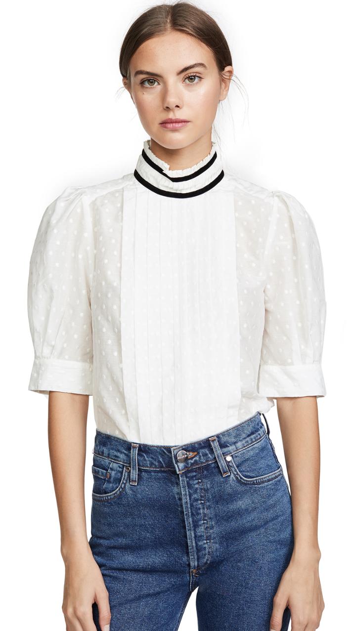 Frame Contrast Trim Top