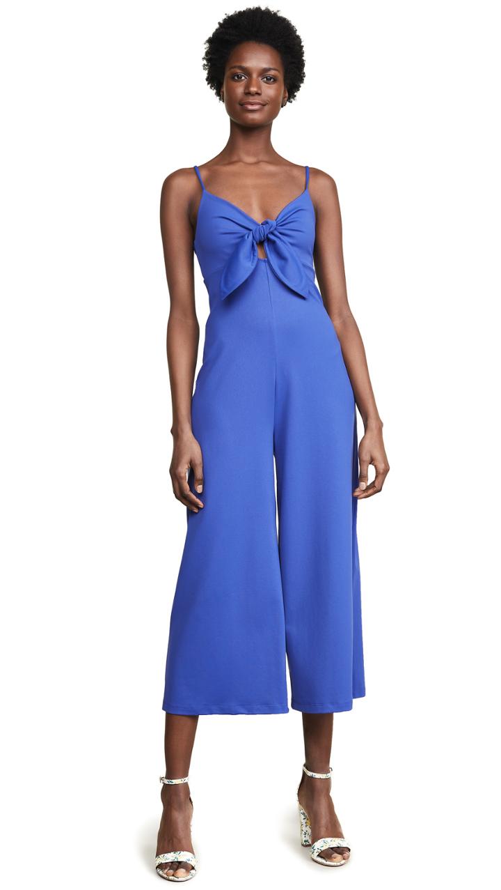 Susana Monaco Bow Detail Jumpsuit