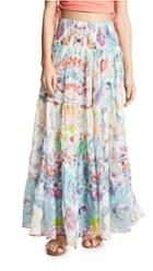 Camilla Sheer Tiered Circle Skirt