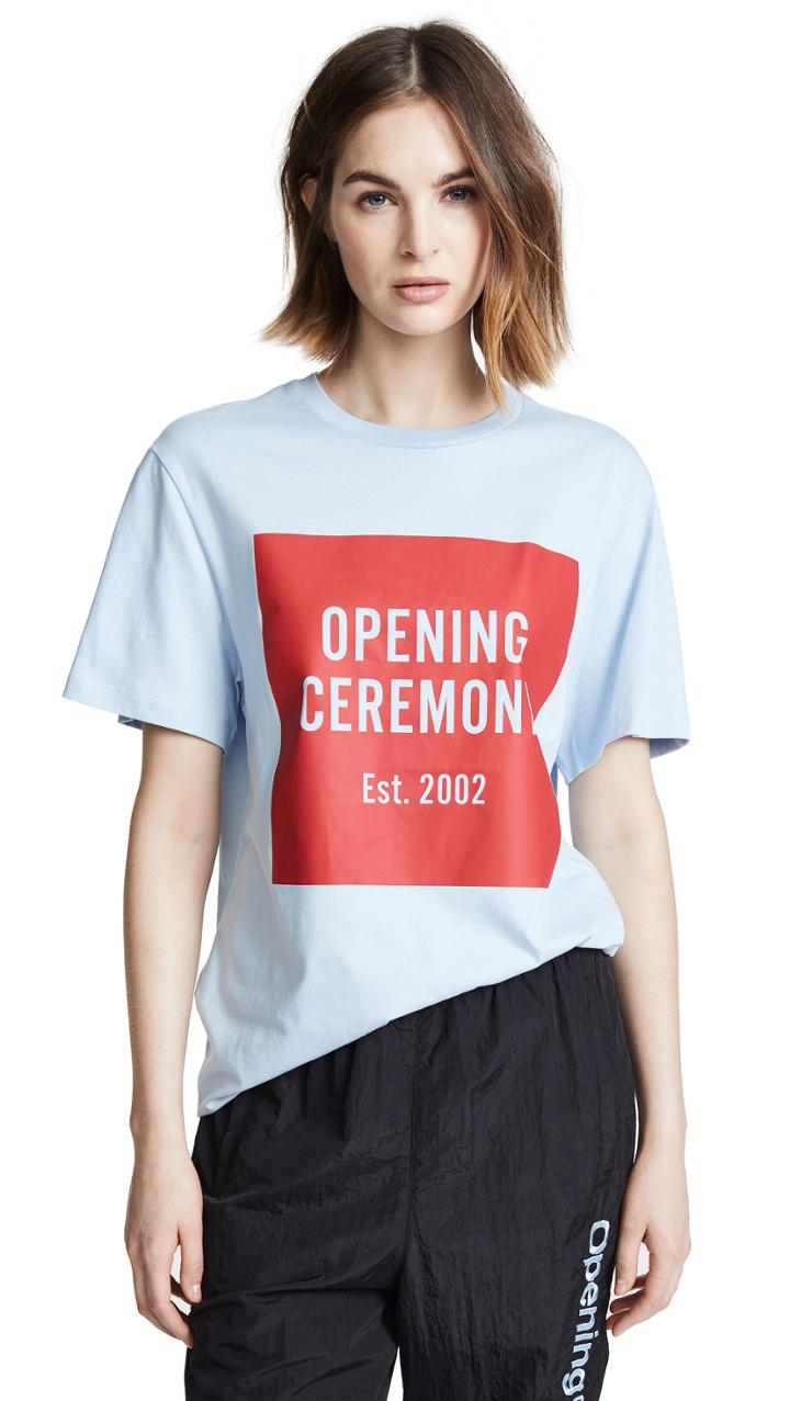 Opening Ceremony Box Logo Tee