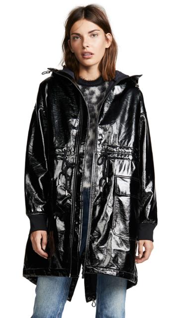 Sosken Greta Patent Coat