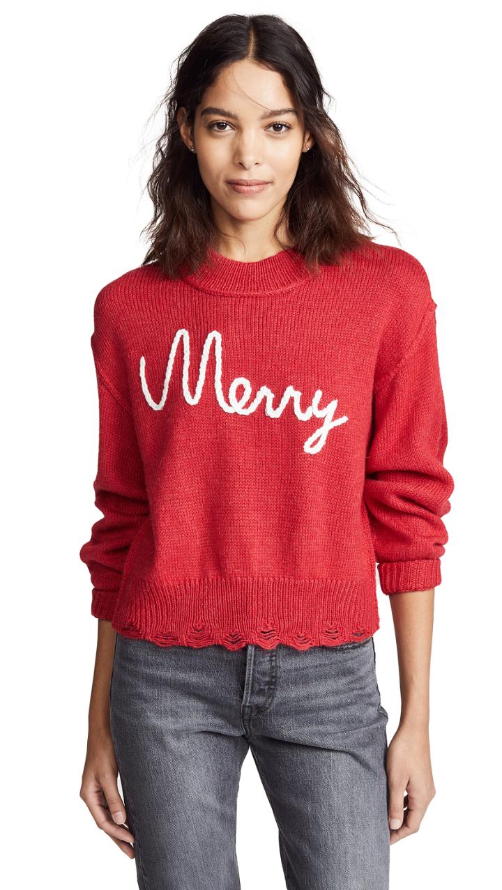 Wildfox Merry Philo Sweater