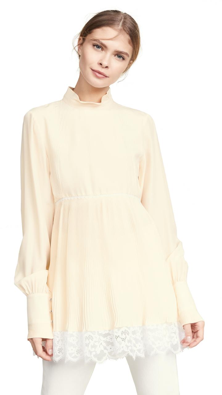 Paco Rabanne Ruffle Blouse