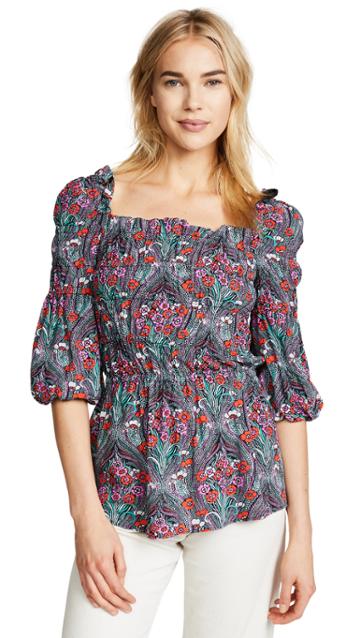 Ella Moon Floral Tie Front Dress