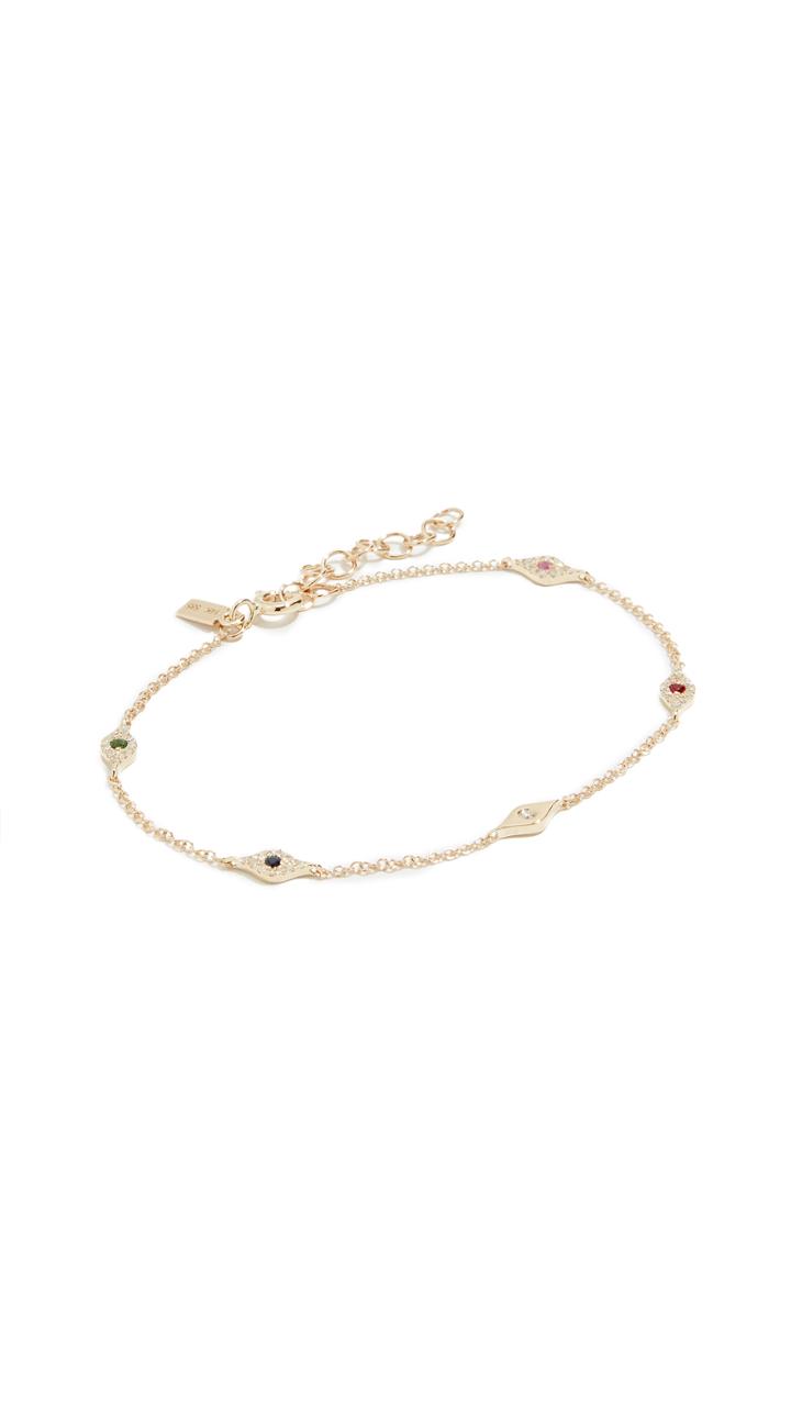 Ef Collection 14k Diamond Ultimate Protection Bracelet