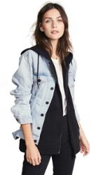 Denim X Alexander Wang Joint Mix Jacket
