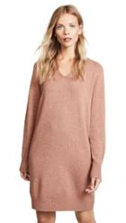 Vince Deep V Neck Raglan Dress