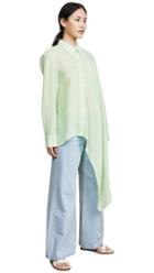 Tibi Asymmetrical Shirt