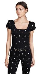 Miaou Kelly Cap Sleeve Top