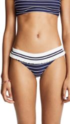 Jonathan Simkhai Ribbed Off Shoulder Bikini Top