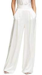 Catherine Deane Aurelia Wide Leg Satin Trousers