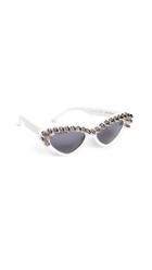 Moschino Spike Cat Eye Sunglasses