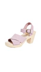 No 6 Coco Sandals With Crisscross Straps