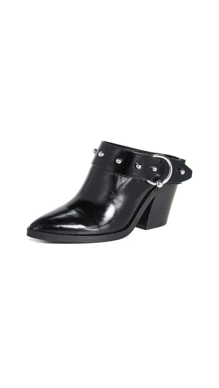 Rebecca Minkoff Sallest Block Heel Mules