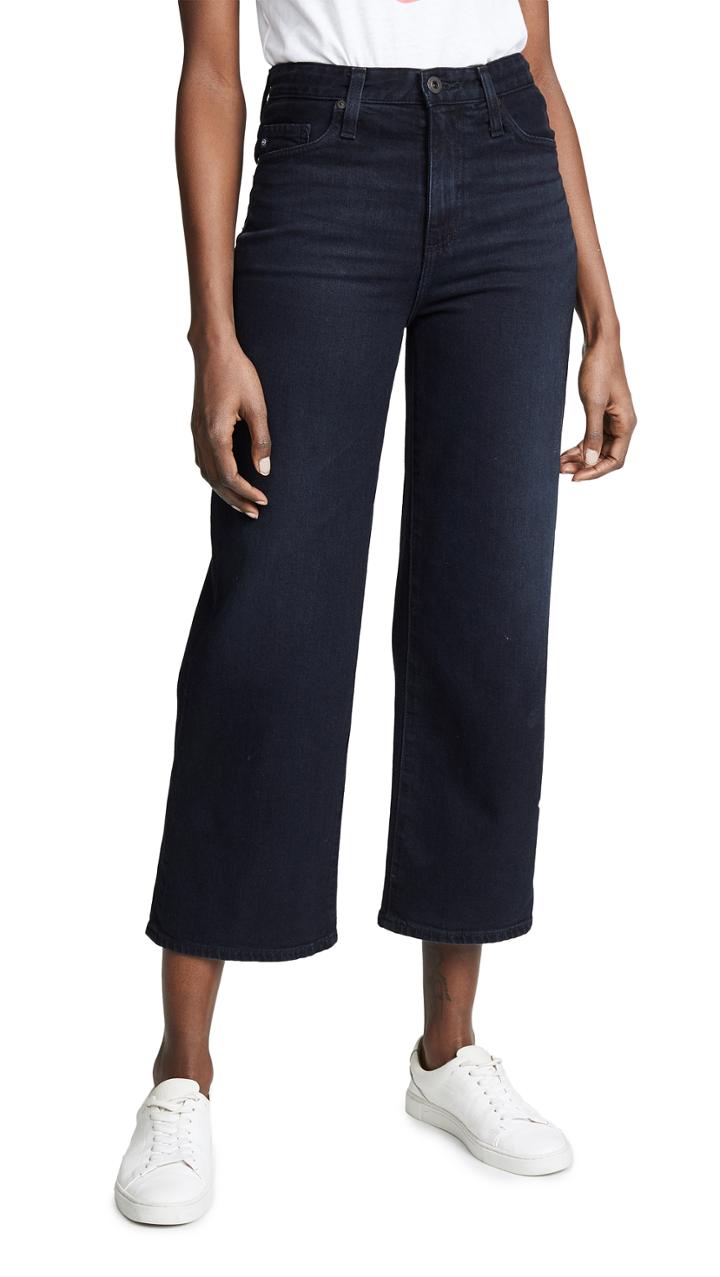 Ag Etta High Waisted Cropped Jeans