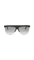 Givenchy Rounded Shield Sunglasses