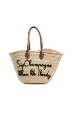 Poolside Bags La Pliage Sip Champagne When We Thirsty Tote