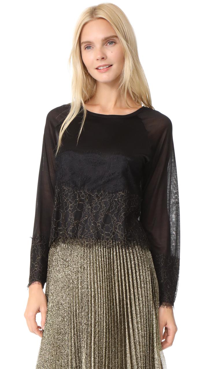 Loyd Ford Raglan Silk Top